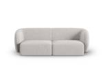 modulares Sofa SHANE 2 Sitzplätze Silber