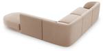 Ecksofa MILEY 6 Sitzplätze Beige