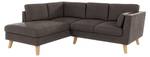 Ecksofa Honey Khaki - Ecke davorstehend links