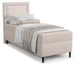 Boxspringbett Kallista Beige - Breite: 100 cm - H3