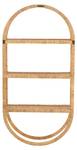 Nordic Beige - Holzwerkstoff - Rattan - 20 x 110 x 56 cm