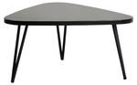 Couchtisch ADESSO CT68 Schwarz - Massivholz - Holzart/Dekor - 68 x 35 x 73 cm