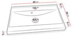 Badmöbel-Set Cadana II, 5-teilig Graphit