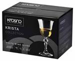 Krosno Krista Verres à vin blanc Verre - 8 x 17 x 8 cm
