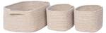 Korb Teixo Beige - Holz teilmassiv - 23 x 13 x 33 cm