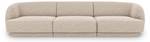 Sofa MILEY 3 Sitzplätze Beige