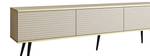 TV-Lowboard Praia Beige - Braun - Schwarz