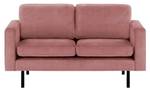 Zweisitzer-Sofa Lioni Hellrosa