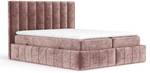 Boxspringbett Moretti Pink - Breite: 140 cm