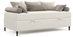 Boxspringbett Araya Beige - Breite: 80 cm - H3