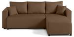 Ecksofa REGALA Braun