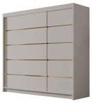 Kleiderschrank Evo VII Beige - Breite: 200 cm