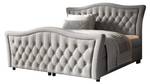 Boxspringbett GLOSSIO Grau