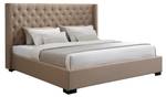 Cadre de lit MASSIMO Beige - 215 x 141 x 223 cm