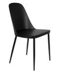 Lot de 2 chaises Pip Noir - Matière plastique - 54 x 85 x 46 cm