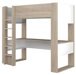 Hochbett NOAH Beige - Holzwerkstoff - 110 x 183 x 206 cm