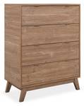 Kommode Boobang Beige - Holzwerkstoff - 40 x 105 x 82 cm