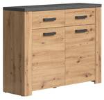 Kommode Follow Beige - Holzwerkstoff - 35 x 91 x 116 cm