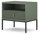 Table de chevet MAGGIORE NS54 1D Noir - Vert