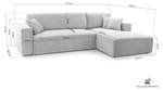 Ecksofa KAORIM MINI L-Form Grau