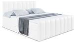 Boxspringbett OTTA-Z Hochglanz Weiß - Breite: 160 cm - H3