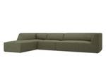 Ecksofa RUBY 5 Sitzplätze Grün