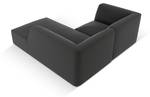 modulares Ecksofa RUBY 3 Sitzplätze Schwarz