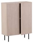 Vitrinenschrank BJÖRKÖN SC80 2D Beige