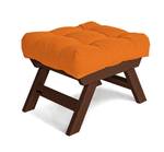 Pouf ALLEGRO, Buchenholz Orange