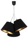 Lustre suspension JOCY Noir - Matière plastique - 50 x 96 x 50 cm