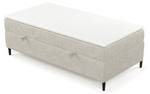 Boxspringbett Araya Beige - Grau - Breite: 90 cm - H2