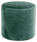 Tabouret Ejstrup Vert - Textile - 34 x 36 x 34 cm