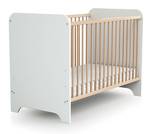 Babybett CARROUSEL Weiß - Holzwerkstoff - 64 x 88 x 123 cm