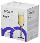 Krosno Pure Verres à champagne Verre - 7 x 21 x 7 cm