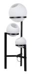 Lampadaire Orb Opal Noir - Blanc