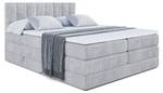 Boxspringbett OTTA KING Grau - Breite: 120 cm