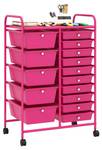 Rollwagen TI75047TBDE Pink - Metall - 37 x 87 x 63 cm