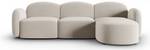 Ecksofa BLAIR 4 Sitzplätze Beige