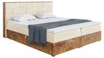 Boxspringbett Lofty 9 Beige - Breite: 129 cm - H3