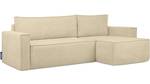 NAPI II Universal - Ecksofa Creme - Breite: 246 cm