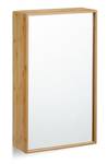 Bad Spiegelschrank mit Tür Braun - Bambus - 35 x 61 x 14 cm