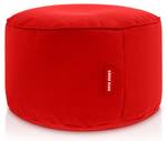 Sitzsack-Hocker Pouf "Stay" 45x25cm Rot