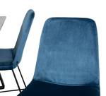 Essgruppe Estelle 55 (5-teilig) Blau - Massivholz - 90 x 75 x 140 cm