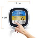 Thermometer Temperaturmessgerät Digital Weiß - Kunststoff - 4 x 9 x 20 cm