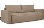 NAPI II Sofa 3 Sitzer Hellbraun - Breite: 228 cm