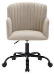 Chaise de bureau TOARA Beige - Textile - 54 x 77 x 53 cm