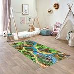 Dino Kinderteppich 95x200cm Textil - 95 x 1 x 200 cm