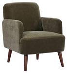 Fauteuil design Brooks Kaki