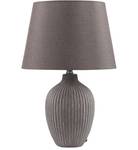 Lampe de table FERGUS Marron - Marron clair