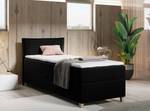 Boxspringbett Einzelbett Martines Mini Schwarz - Breite: 100 cm